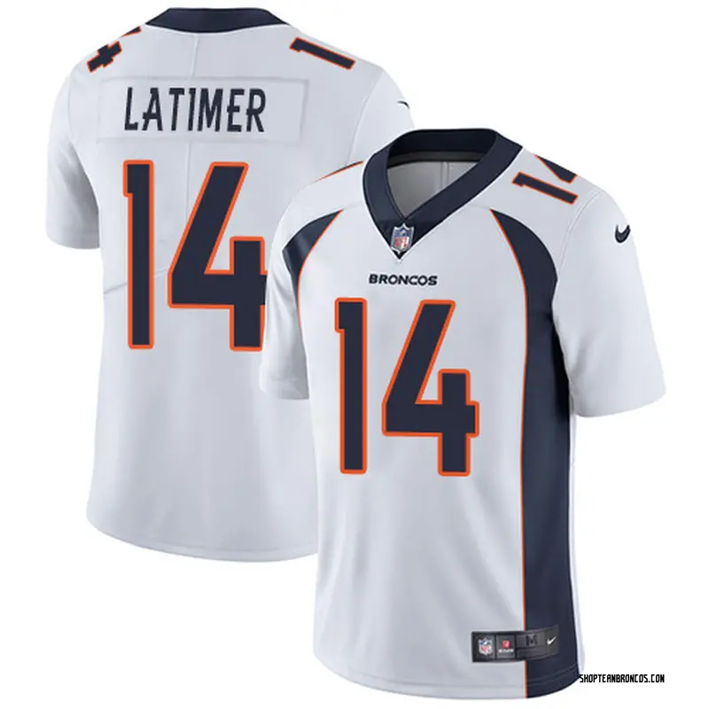Nike Cody Latimer Denver Broncos Elite White Jersey - Youth