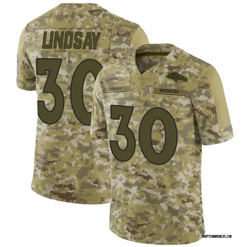 phillip lindsay salute to service jersey